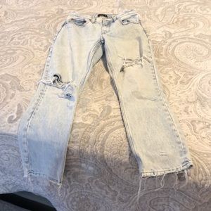 Abercrombie mom jeans